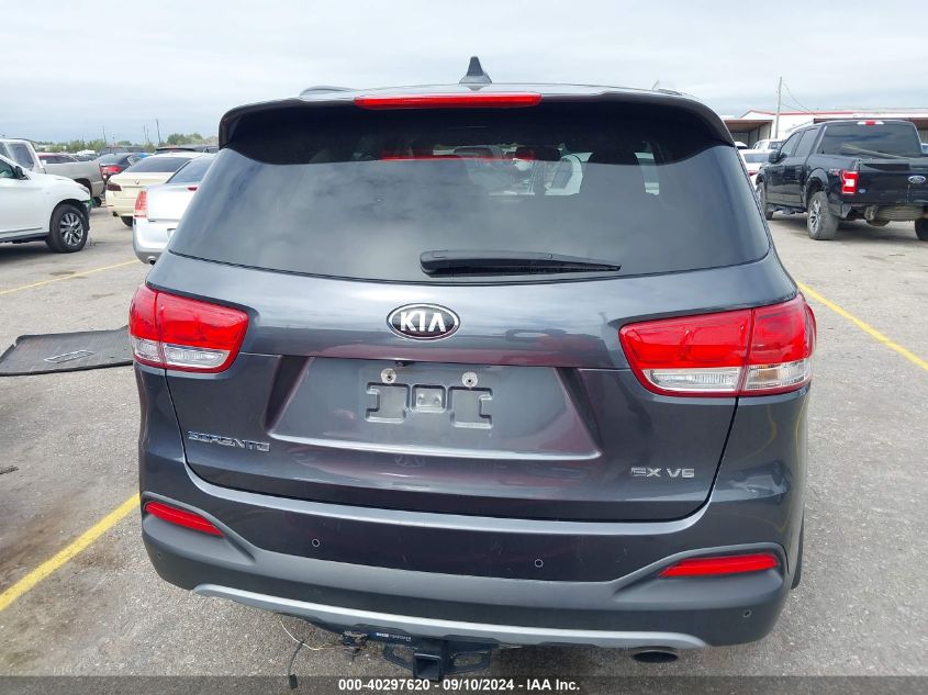 2017 Kia Sorento Ex VIN: 5XYPH4A50HG321602 Lot: 40297620