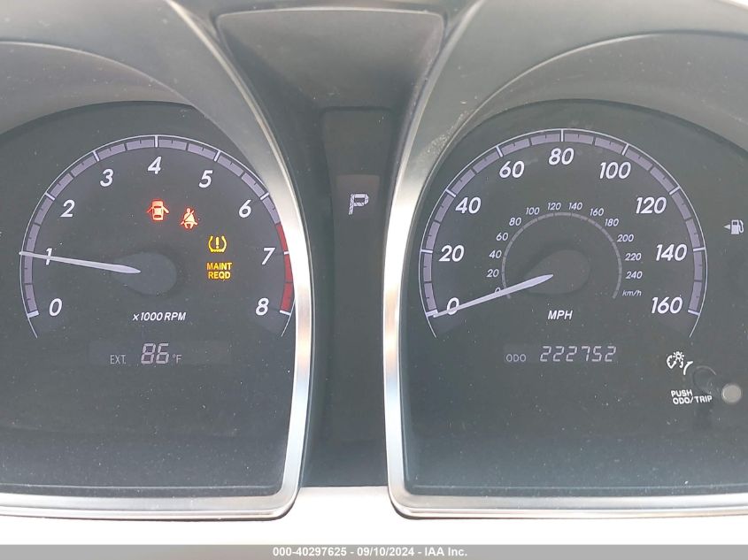 4T1BK3DB5BU405519 2011 Toyota Avalon Limited