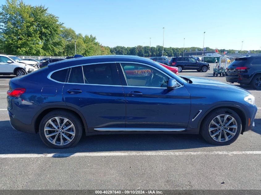 2019 BMW X4 xDrive30I VIN: 5UXUJ3C56KLG56973 Lot: 40297640