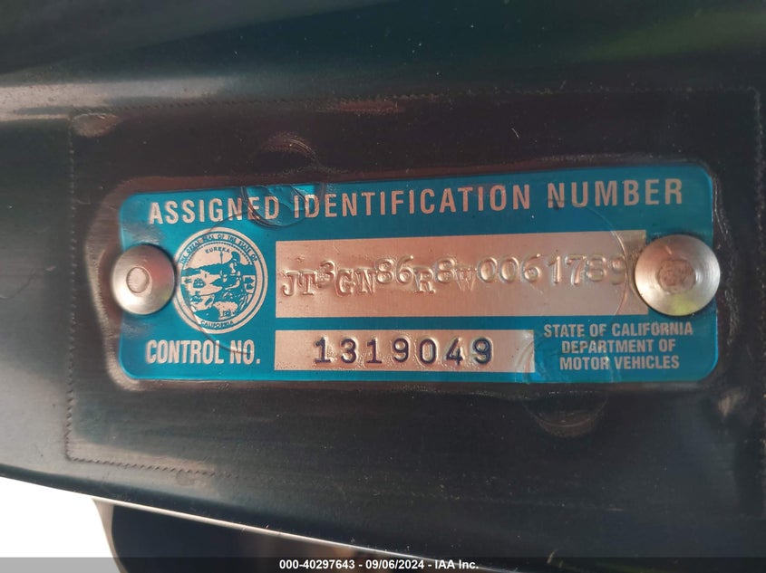 JT3GN86R8W0061789 1998 Toyota 4Runner Sr5 V6