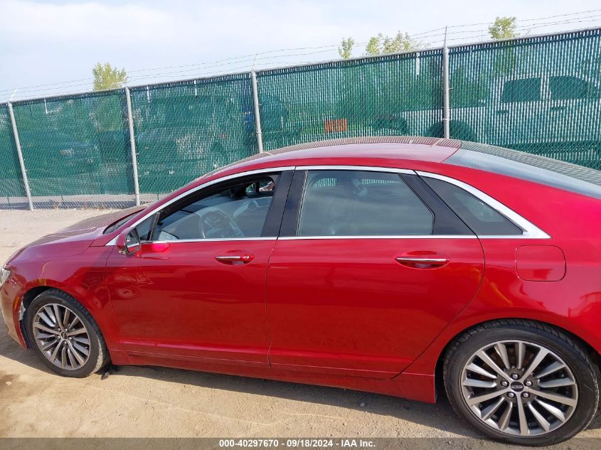 2017 Lincoln Mkz Premiere VIN: 3LN6L5B95HR664120 Lot: 40297670