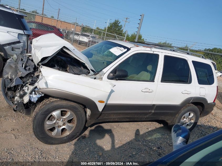 4F2YU09192KM38168 2002 Mazda Tribute Es V6/Lx V6