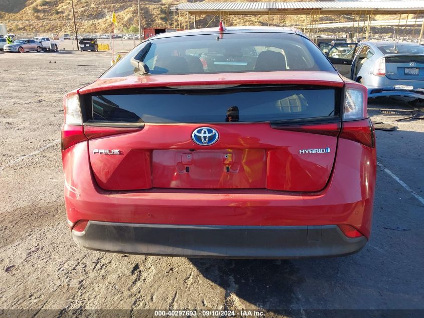 2019 Toyota Prius Le VIN: JTDKARFU3K3097278 Lot: 40297693