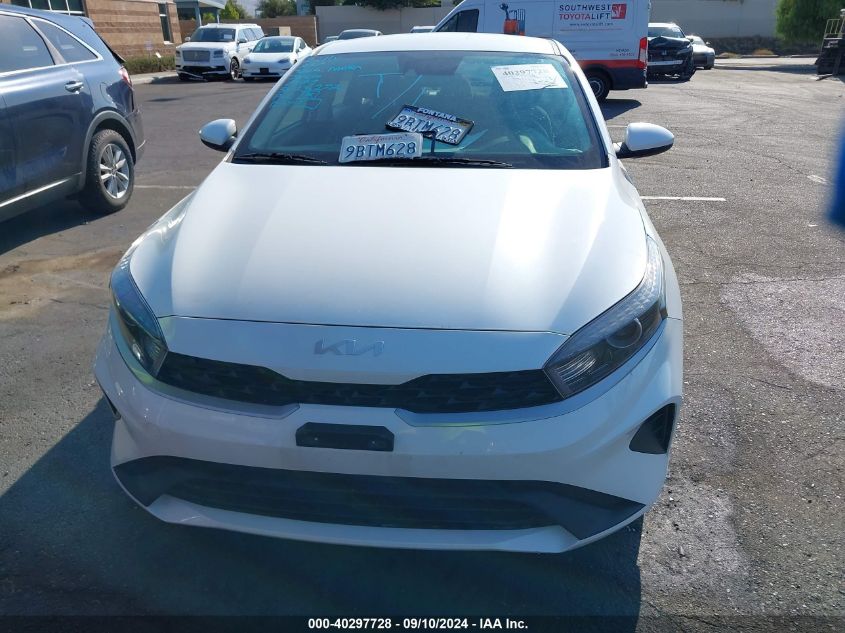 2022 Kia Forte Fe/Lxs VIN: 3KPF24AD0NE487020 Lot: 40297728