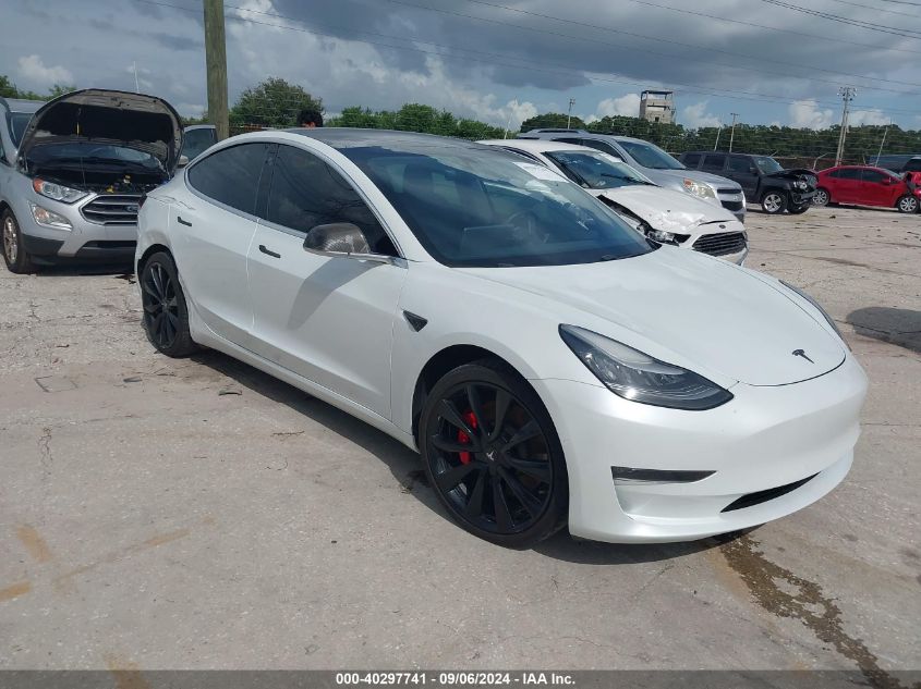 2020 TESLA MODEL 3 PERFORMANCE DUAL MOTOR ALL-WHEEL DRIVE - 5YJ3E1EC0LF603205