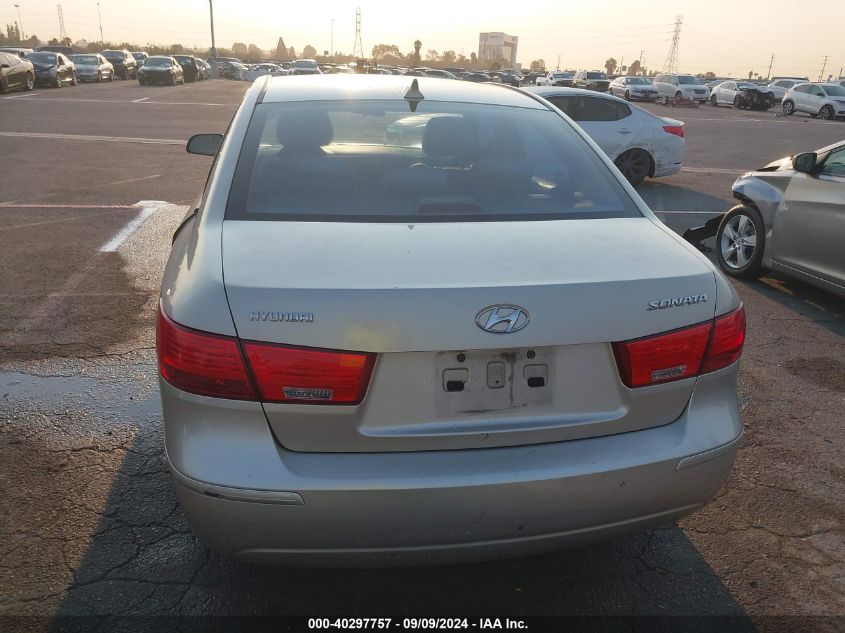 2010 Hyundai Sonata Gls VIN: 5NPET4AC8AH597349 Lot: 40297757