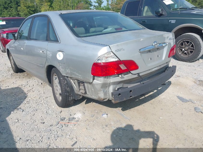 2003 Toyota Avalon Xls VIN: 4T1BF28B73U307652 Lot: 40297805