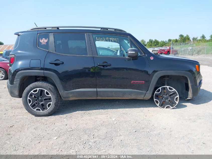 2016 Jeep Renegade Trailhawk VIN: ZACCJBCT4GPC91859 Lot: 40297841