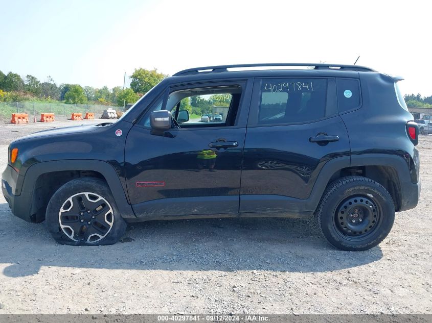 2016 Jeep Renegade Trailhawk VIN: ZACCJBCT4GPC91859 Lot: 40297841