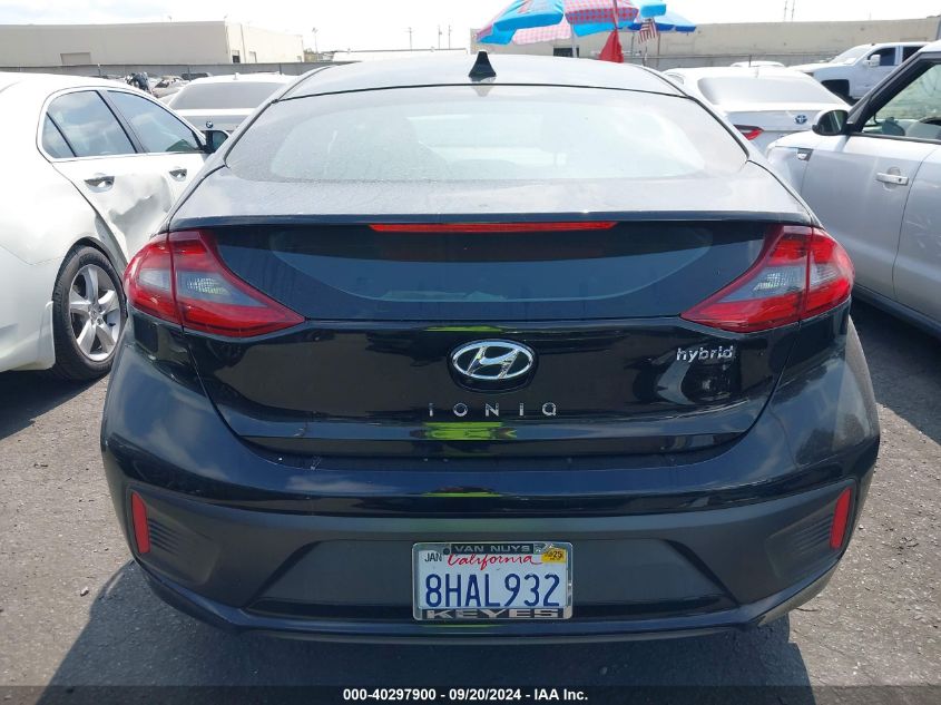 KMHC85LC5JU063531 2018 Hyundai Ioniq Hybrid Limited