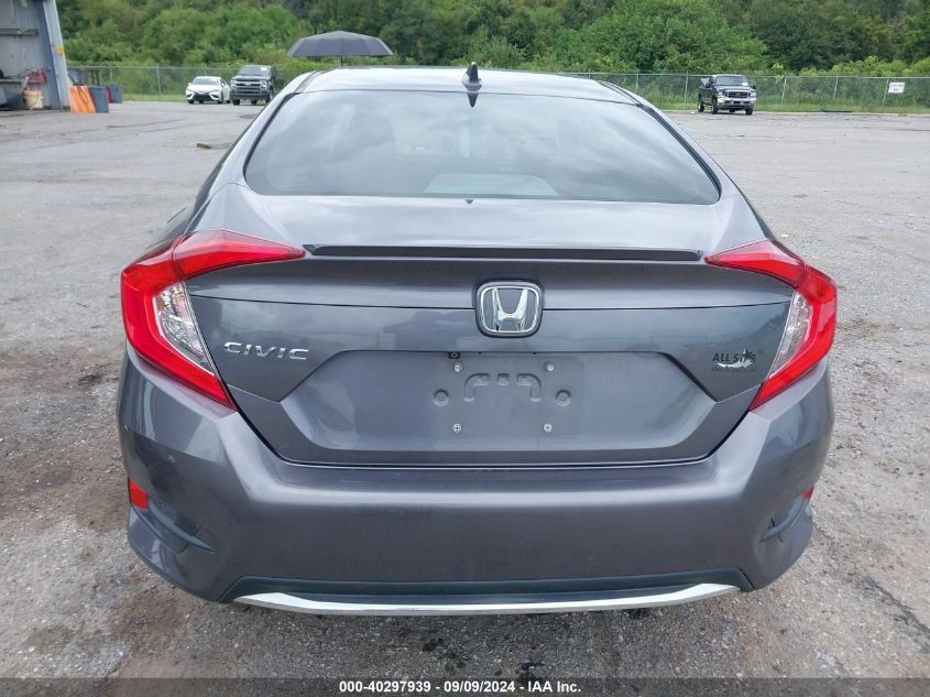 2020 Honda Civic Ex VIN: 19XFC1F3XLE017831 Lot: 40297939