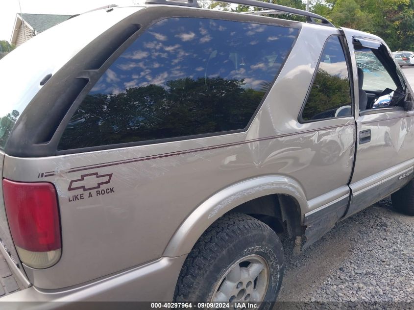 1999 Chevrolet Blazer VIN: 1GNCT18W6XK200602 Lot: 40297964