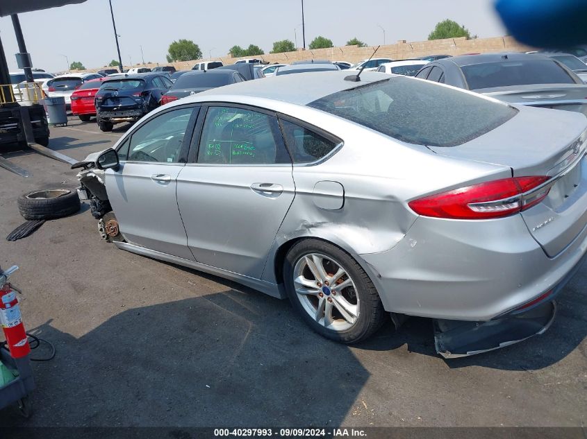 2018 Ford Fusion Se VIN: 3FA6P0HDXJR168006 Lot: 40297993