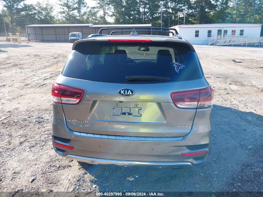 2016 Kia Sorento 3.3L Sx VIN: 5XYPKDA50GG113235 Lot: 40297995