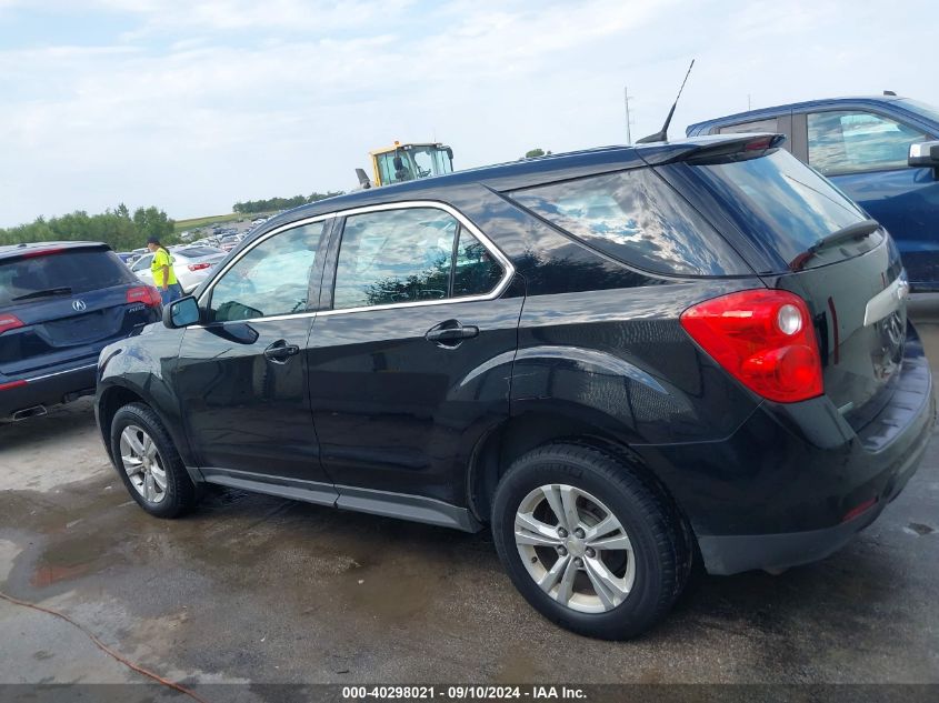 2GNALBEK3C6227204 2012 Chevrolet Equinox Ls