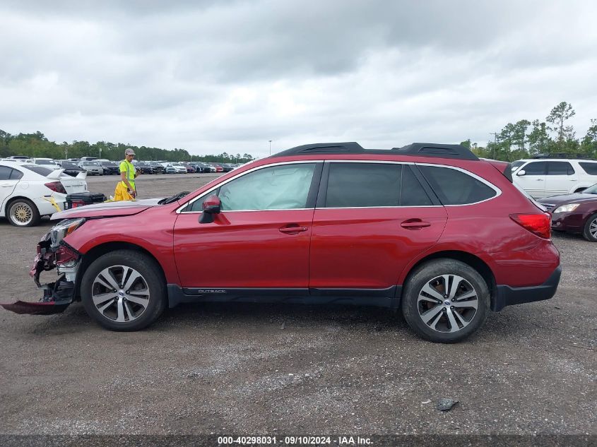 2018 Subaru Outback 2.5I Limited VIN: 4S4BSAKC7J3288238 Lot: 40298031