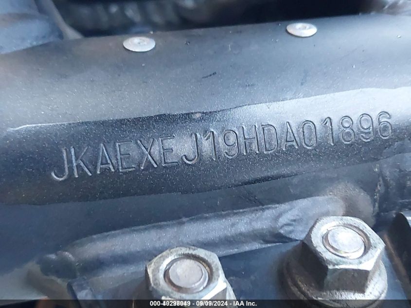 JKAEXEJ19HDA01896 2017 Kawasaki Ex650 J