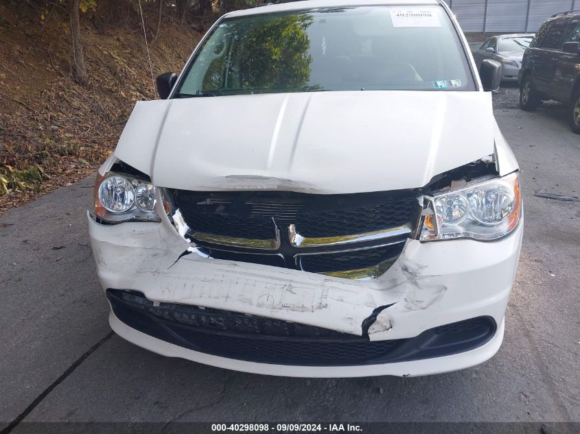 2012 Dodge Grand Caravan Se/Avp VIN: 2C4RDGBG6CR409158 Lot: 40298098