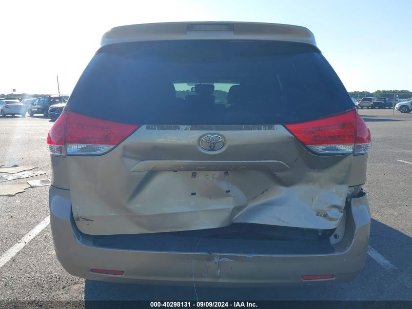 5TDKK3DC6DS373040 2013 Toyota Sienna Le V6 8 Passenger