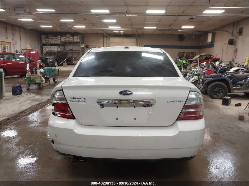 2009 Ford Taurus Limited VIN: 1FAHP25W99G123619 Lot: 40298135