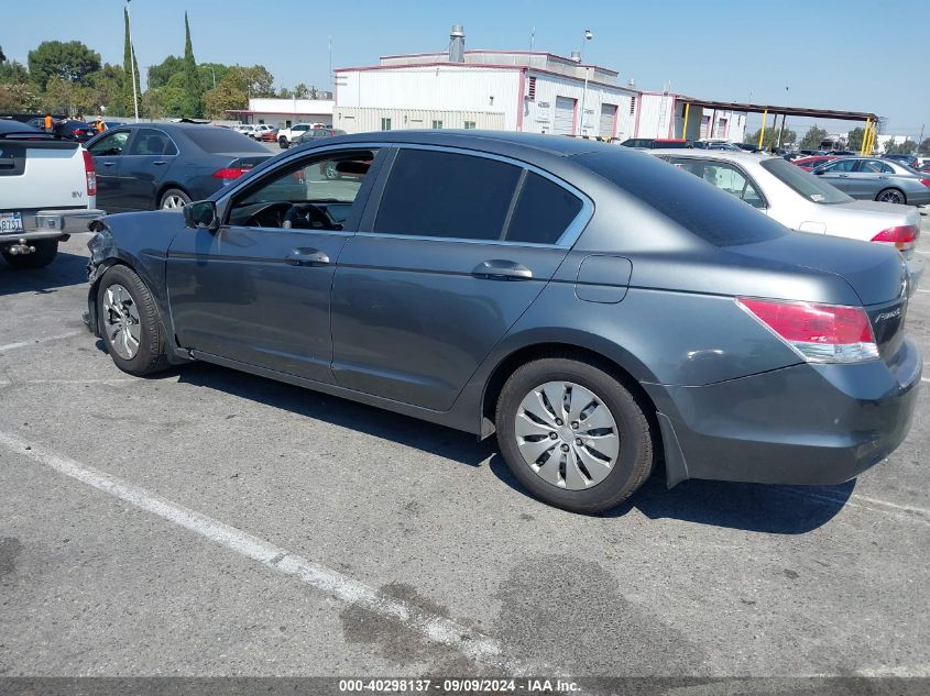 2010 Honda Accord Lx VIN: 1HGCP2F30AA194127 Lot: 40298137