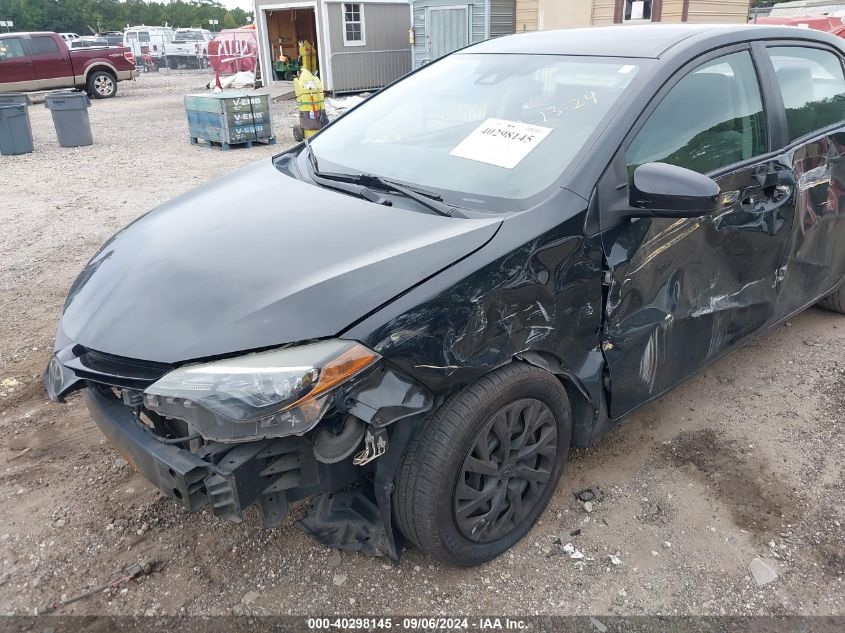 2018 Toyota Corolla Le VIN: 2T1BURHE1JC019861 Lot: 40298145