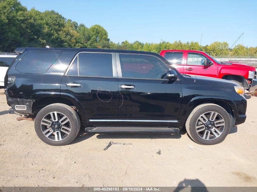 2013 Toyota 4Runner Limited VIN: JTEBU5JR7D5126903 Lot: 40298153