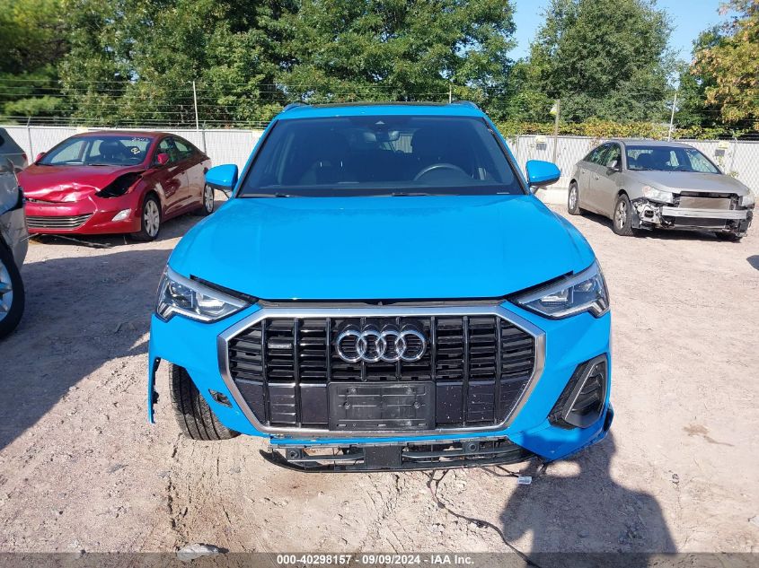 2020 Audi Q3 Premium Plus 45 Tfsi S Line Quattro Tiptronic VIN: WA1EECF39L1038183 Lot: 40298157