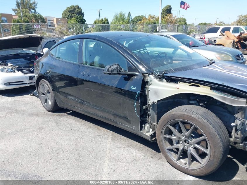 2023 Tesla Model 3 VIN: 5YJ3E1EBXPF713207 Lot: 40298163