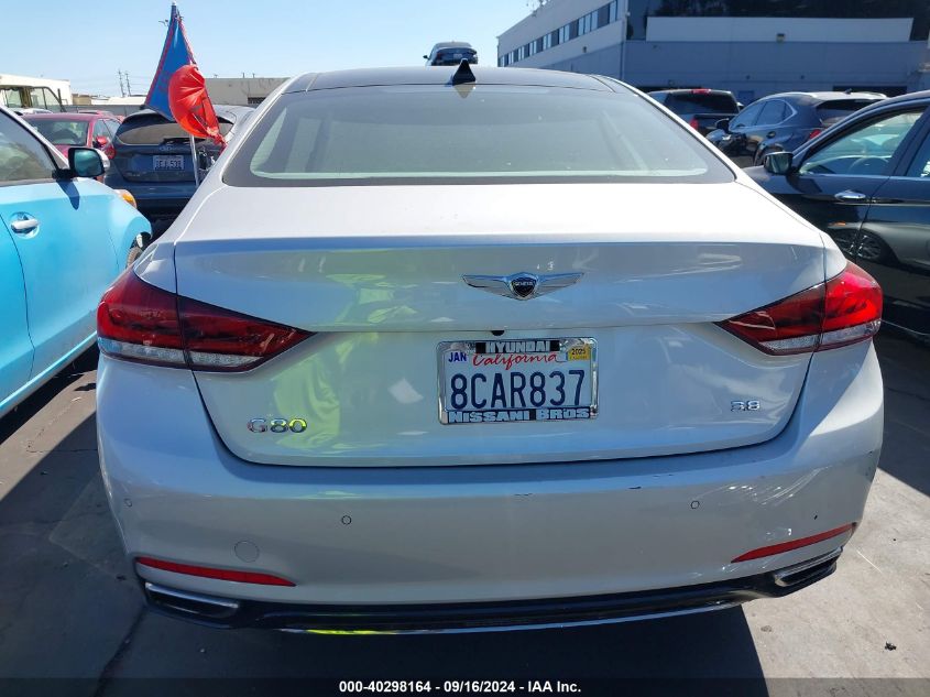 KMHGN4JE0JU239054 2018 Genesis G80 3.8