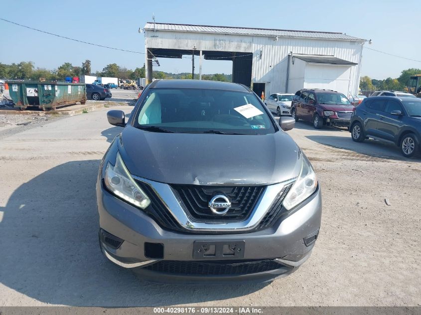 2015 Nissan Murano S VIN: 5N1AZ2MH6FN290855 Lot: 40298176