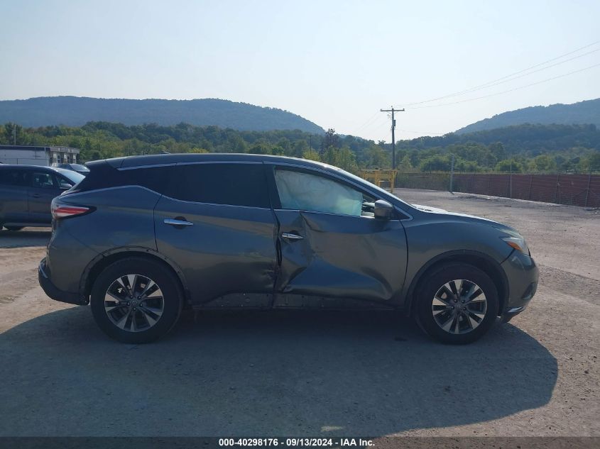 2015 Nissan Murano S VIN: 5N1AZ2MH6FN290855 Lot: 40298176