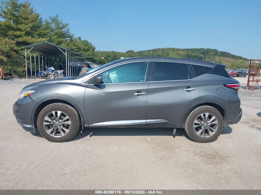 2015 Nissan Murano S VIN: 5N1AZ2MH6FN290855 Lot: 40298176