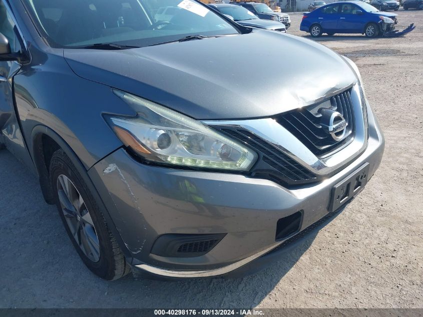 2015 Nissan Murano S VIN: 5N1AZ2MH6FN290855 Lot: 40298176