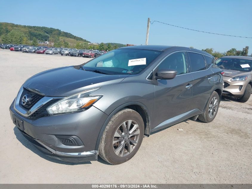 5N1AZ2MH6FN290855 2015 NISSAN MURANO - Image 2