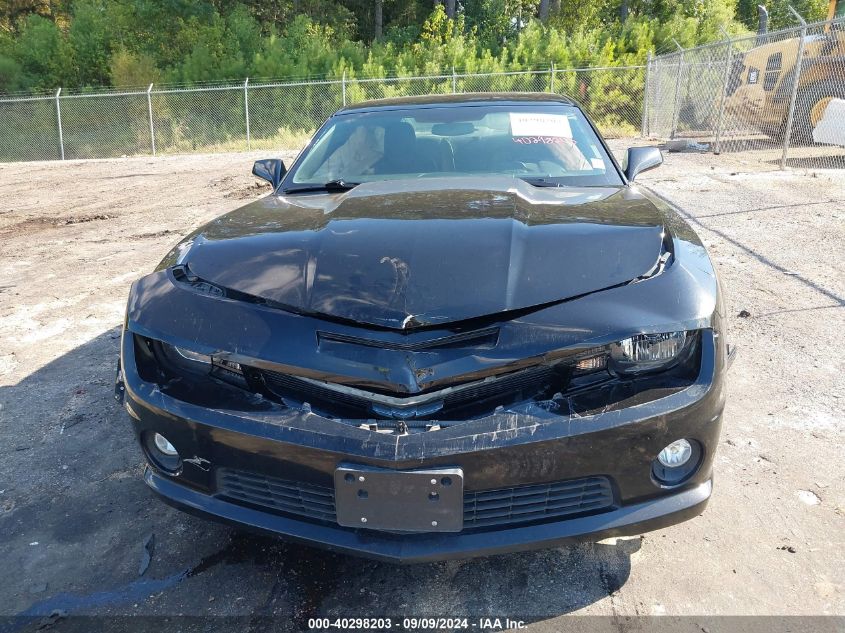 2013 Chevrolet Camaro 2Ss VIN: 2G1FT1EW0D9161215 Lot: 40298203