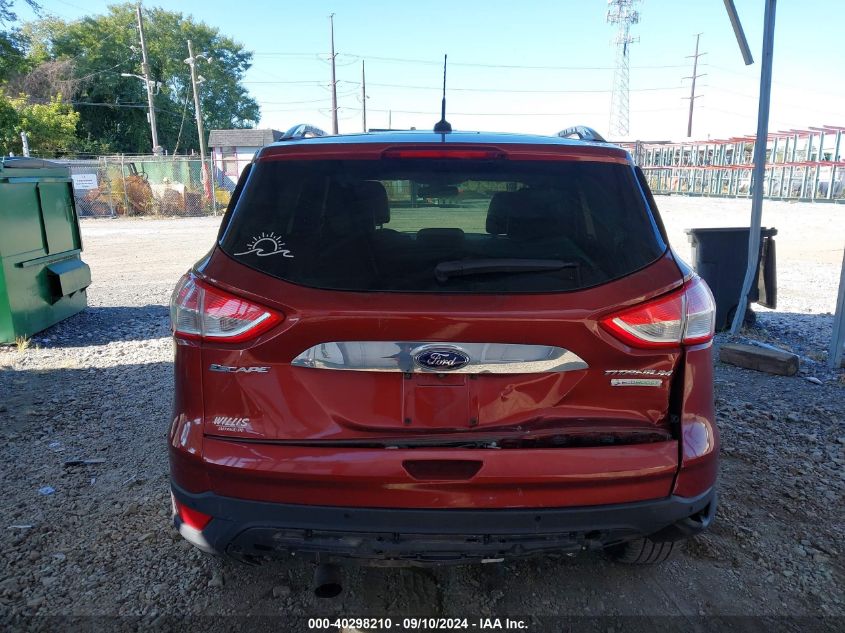 2014 Ford Escape Titanium VIN: 1FMCU0J90EUC89438 Lot: 40298210