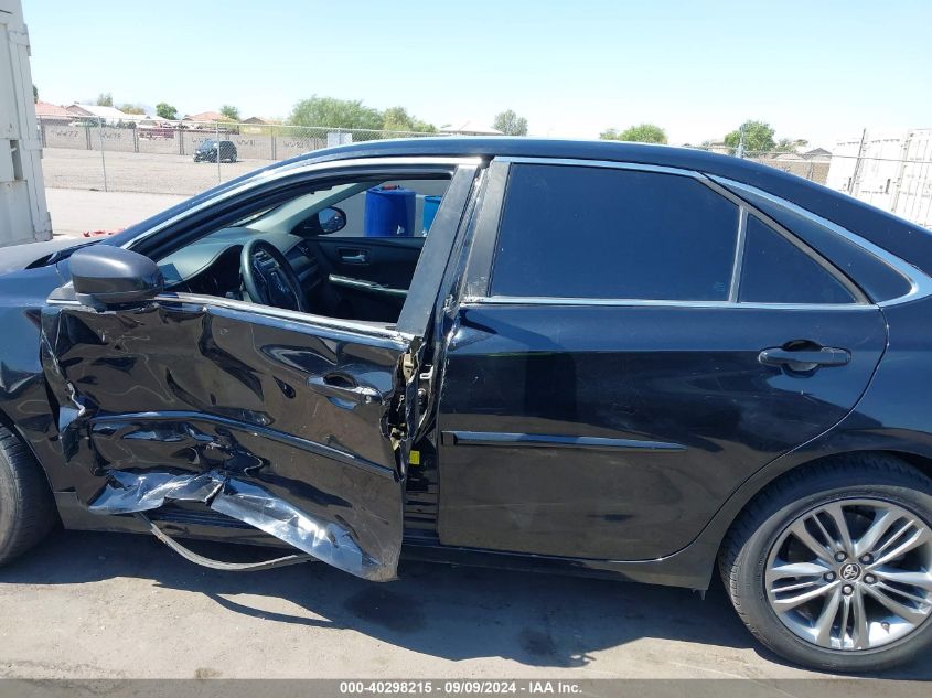 2016 Toyota Camry Se VIN: 4T1BF1FKXGU162948 Lot: 40298215