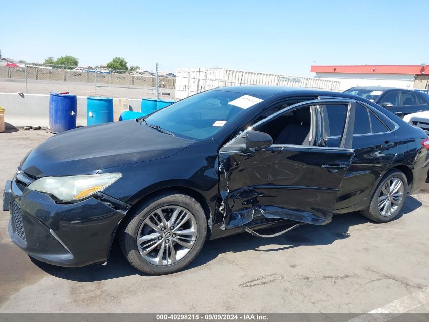 2016 Toyota Camry Se VIN: 4T1BF1FKXGU162948 Lot: 40298215