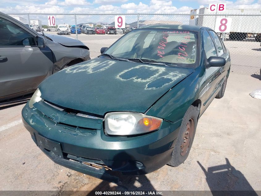 2003 Chevrolet Cavalier VIN: 1G1JC52F137313086 Lot: 40298244