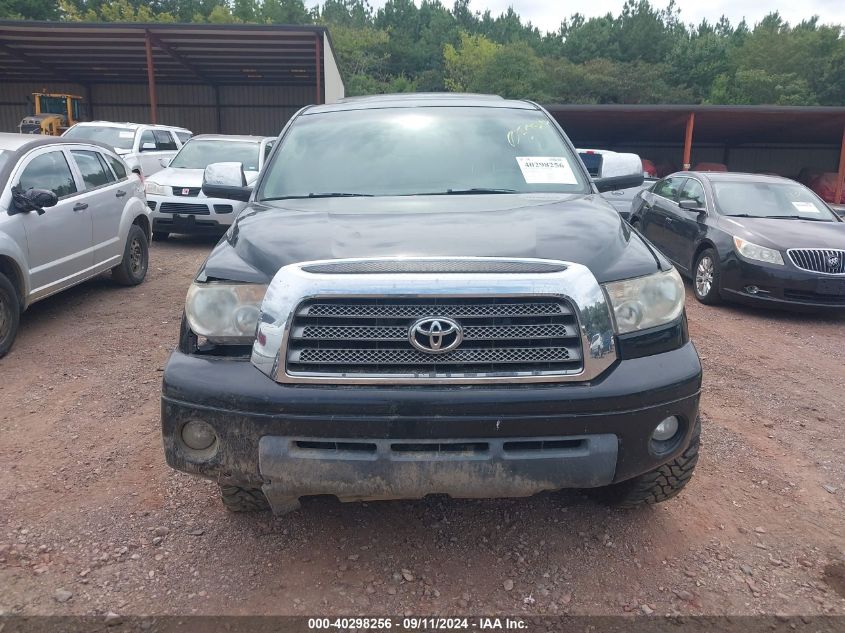 2008 Toyota Tundra Limited 5.7L V8 VIN: 5TBDV58168S518306 Lot: 40298256