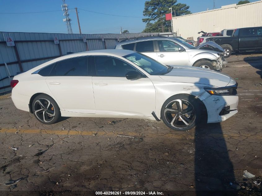 2022 Honda Accord Sport VIN: 1HGCV1F36NA049597 Lot: 40298261