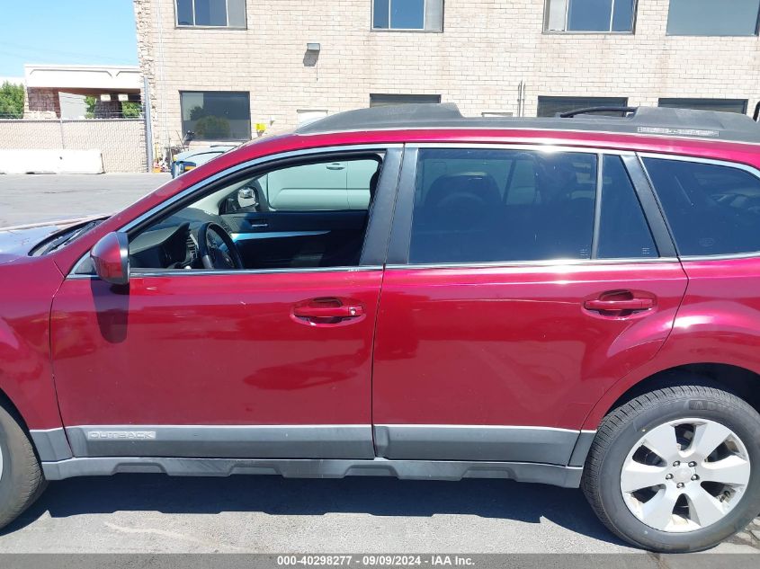 2012 Subaru Outback 2.5I Premium VIN: 4S4BRBHC6C3204115 Lot: 40298277