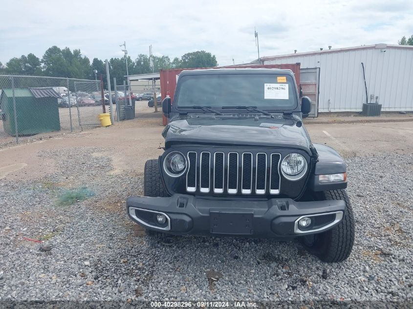 2022 Jeep Wrangler Unlimited Sahara 4X4 VIN: 1C4HJXEG4NW116157 Lot: 40298296