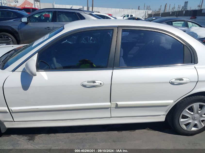 2002 Hyundai Sonata Gl VIN: KMHWF25S32A600731 Lot: 40298301