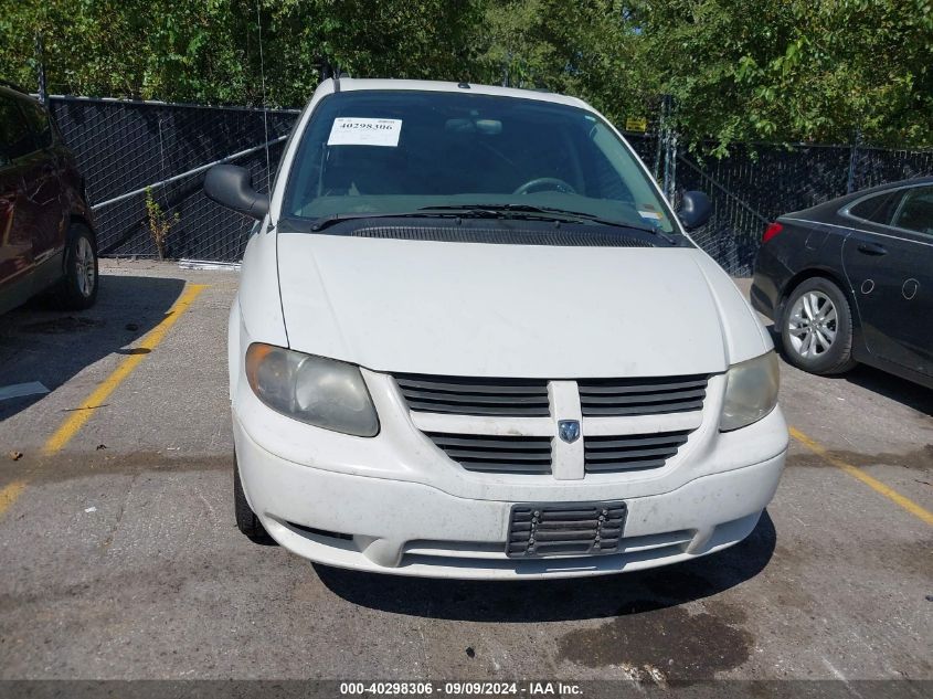 2006 Dodge Grand Caravan Se VIN: 1D4GP24R56B735393 Lot: 40298306