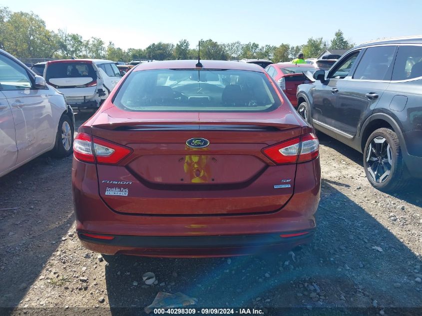 2014 Ford Fusion Se VIN: 3FA6P0HD7ER319339 Lot: 40298309