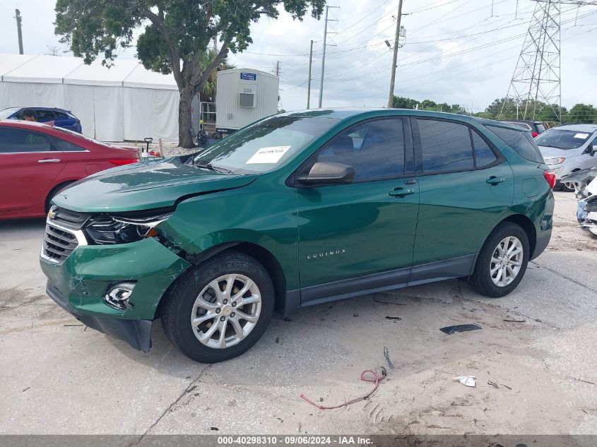 2019 Chevrolet Equinox Ls VIN: 2GNAXHEV6K6100656 Lot: 40298310