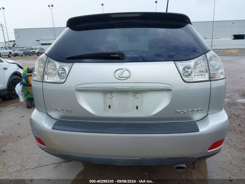 2008 Lexus Rx 350 VIN: 2T2GK31U78C052640 Lot: 40298330