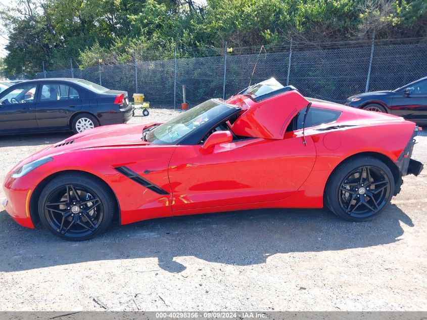 2015 Chevrolet Corvette Stingray VIN: 1G1YA2D76F5110753 Lot: 40298356